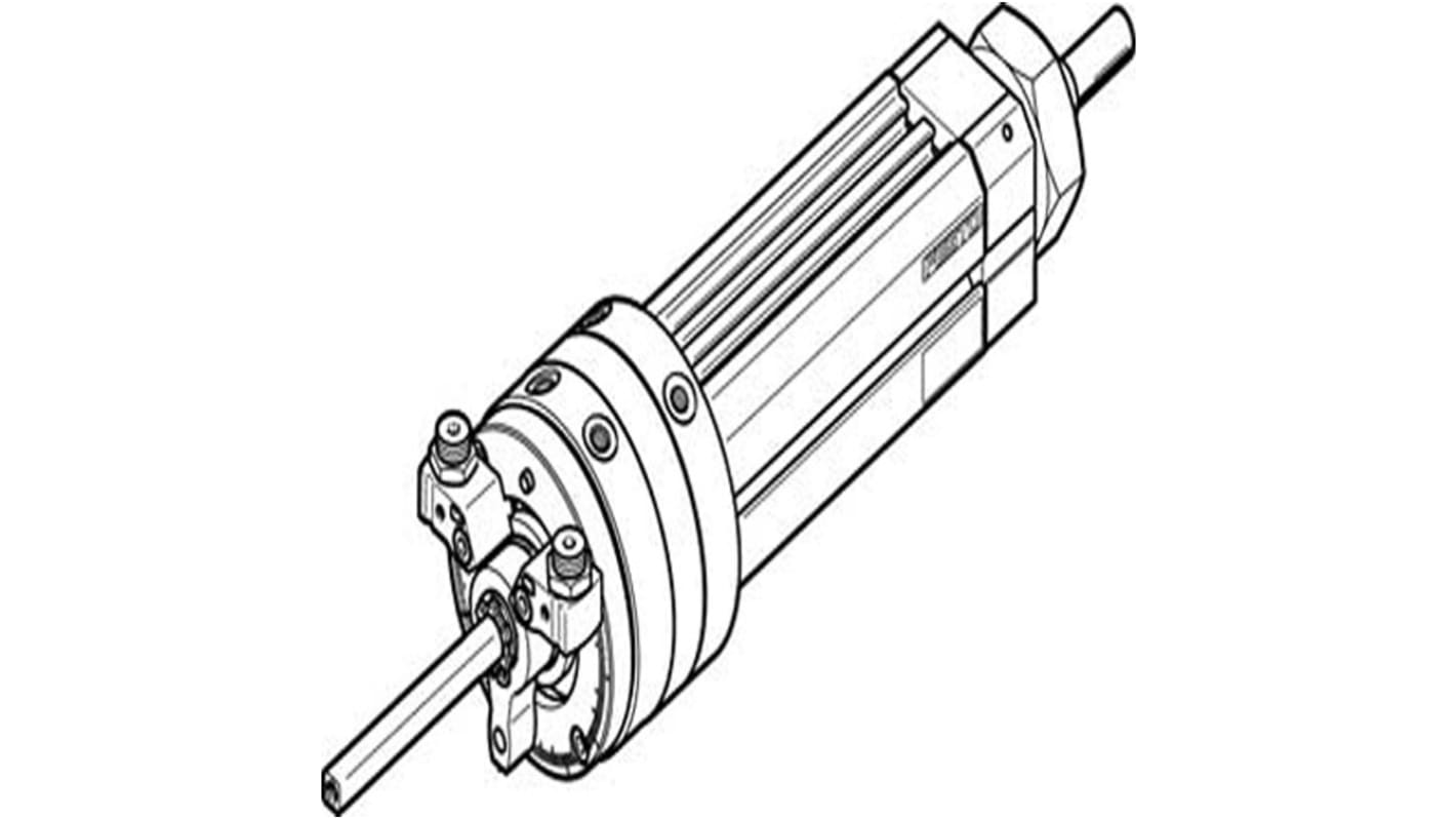 Actuador giratorio neumático Festo, DSL-20-100-270-P-A-S20-B, 270°