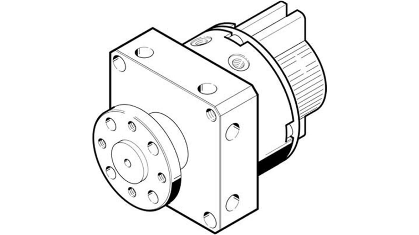 Festo DSM Series 8 bar Double Action Pneumatic Rotary Actuator, 180° Rotary Angle, 10mm Bore