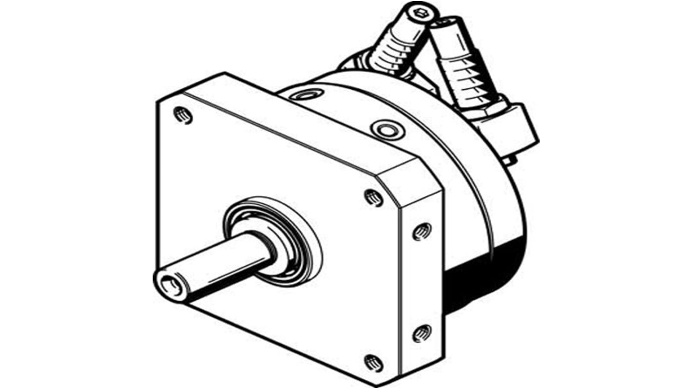 Festo DSM Series 10 bar Double Action Pneumatic Rotary Actuator, 246° Rotary Angle, 25mm Bore