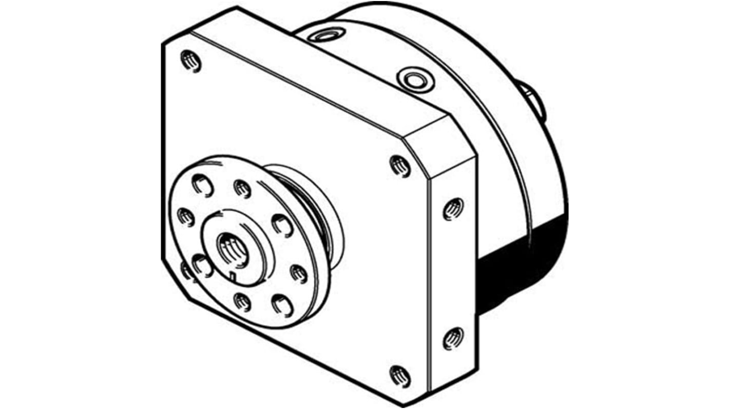 Actuador giratorio neumático Festo, DSM-40-270-FW-A-B, 270°