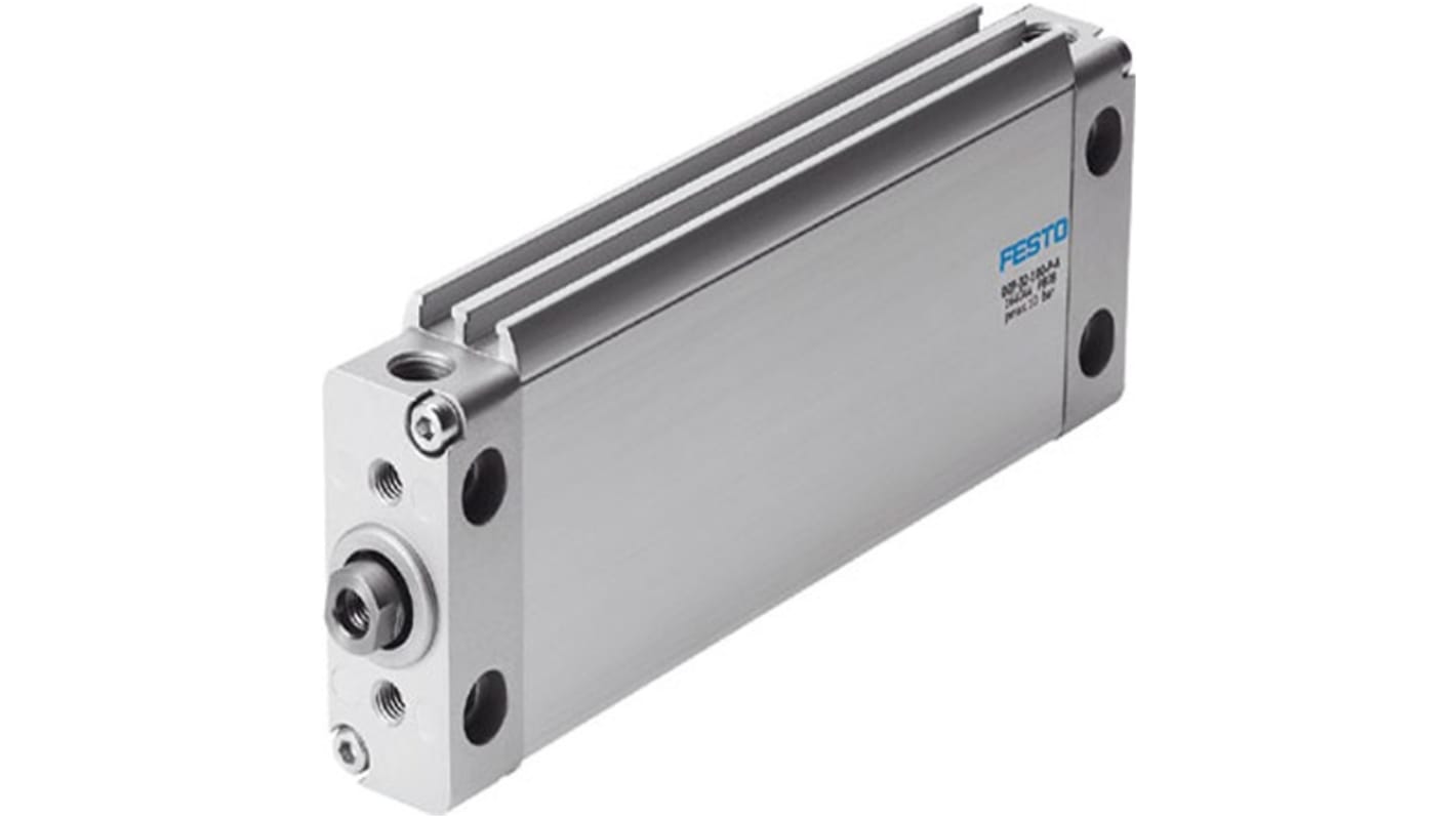 Festo Double Acting Cylinder - 164061, 40mm Bore, 200mm Stroke, DZF Series, Double Acting