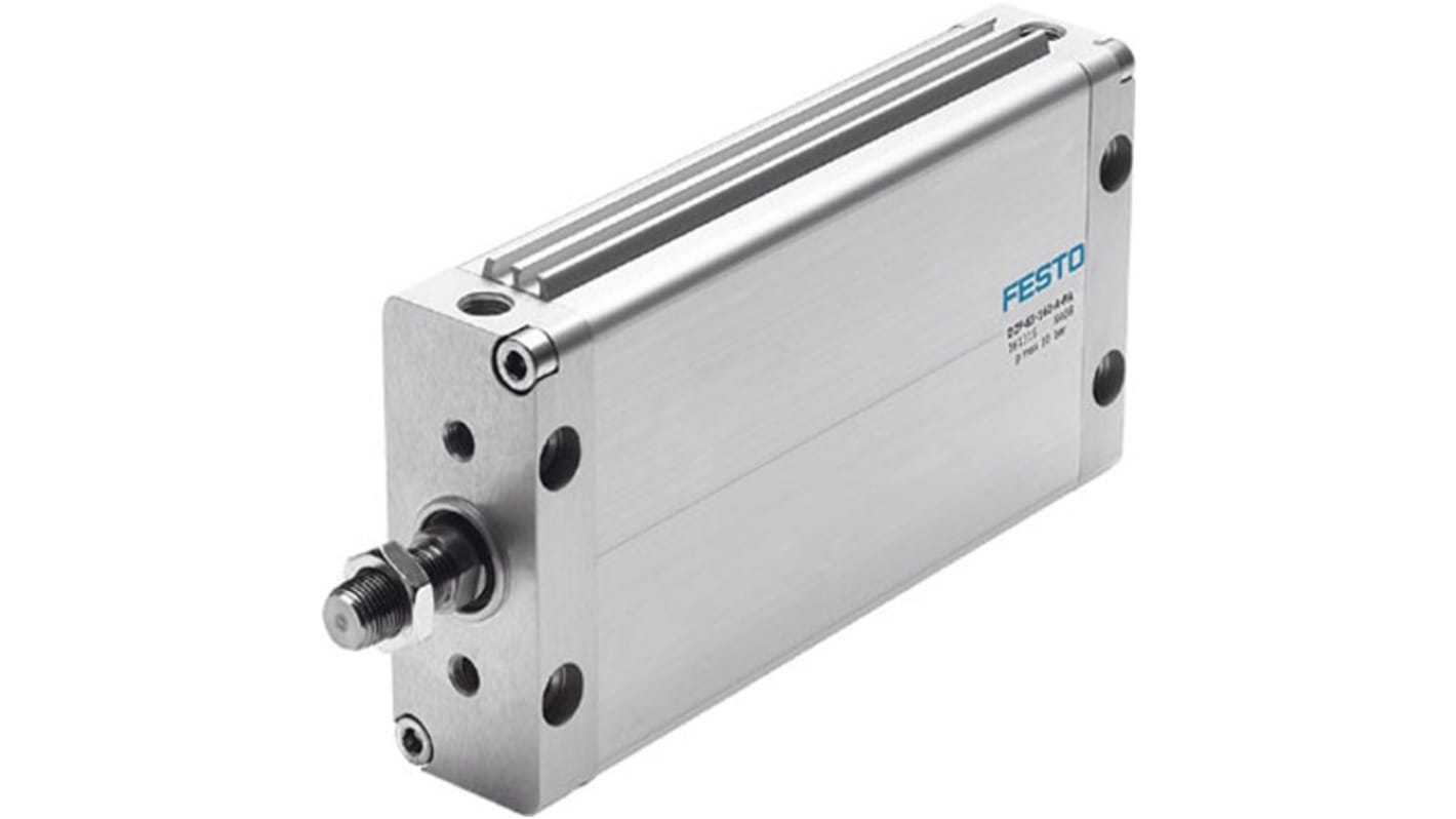 Festo Double Acting Cylinder - 161302, 50mm Bore, 250mm Stroke, DZF Series, Double Acting