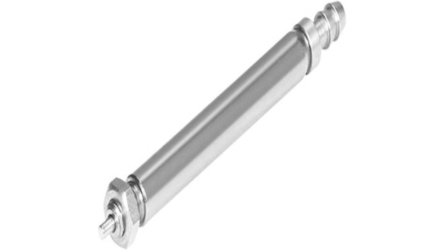 Festo Pneumatic Piston Rod Cylinder - 15884, 2.5mm Bore, 10mm Stroke, EG Series, Single Acting