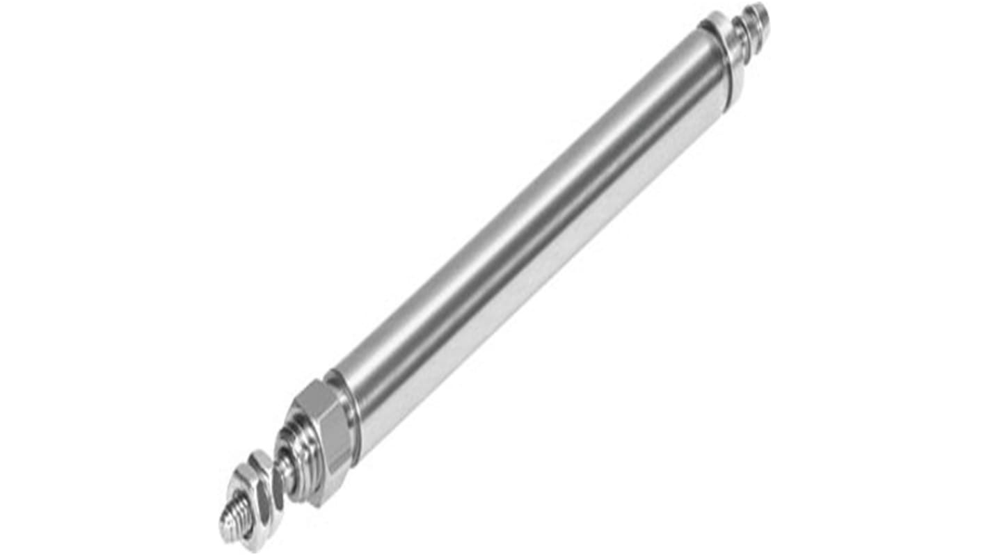 Festo Pneumatic Piston Rod Cylinder - 15886, 4mm Bore, 10mm Stroke, EG Series, Single Acting