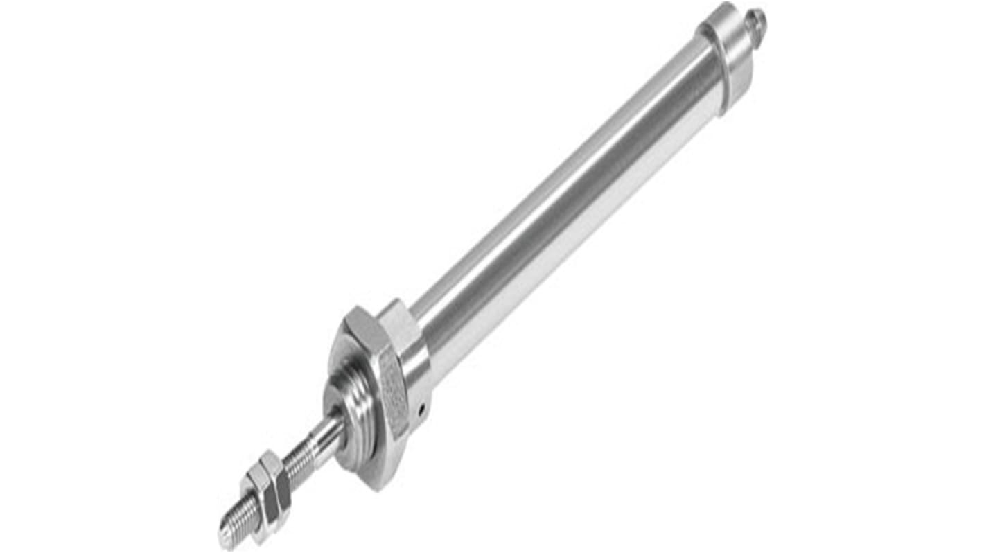 Festo Pneumatic Piston Rod Cylinder - 15893, 6mm Bore, 15mm Stroke, EG Series, Single Acting