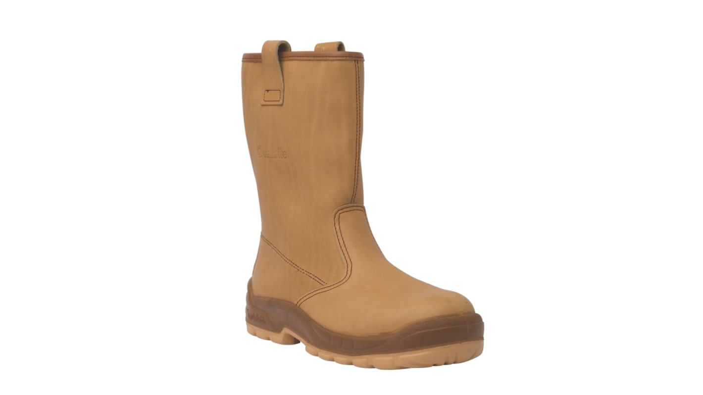 Jallatte JALHAKA SAS EN20345 S3, Unisex, Sicherheitsstiefel Beige, mit Zehen-Schutzkappe , Größe 35 / UK 2