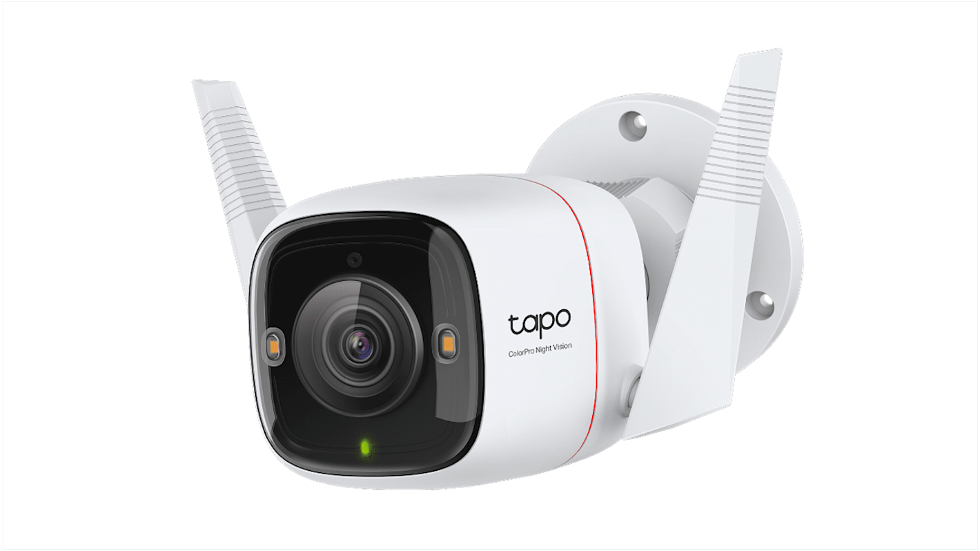 TP-Link Netzwerk WLAN CCTV-Kamera, Außenbereich, 2688 x 1520pixels, Rundstift