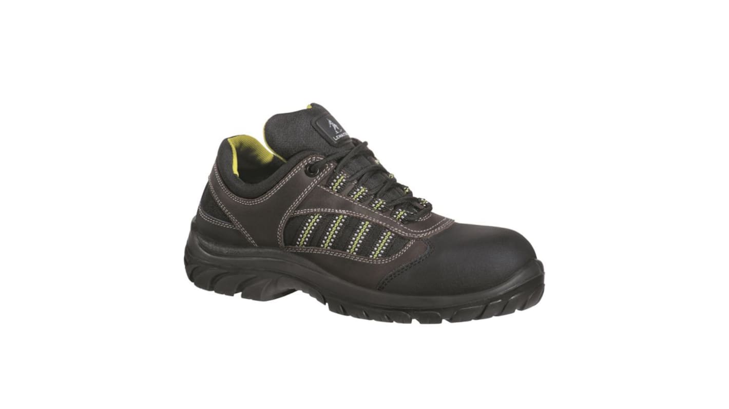 LEMAITRE SECURITE DOURO Unisex Black Composite Toe Capped Safety Shoes, UK 2, EU 35