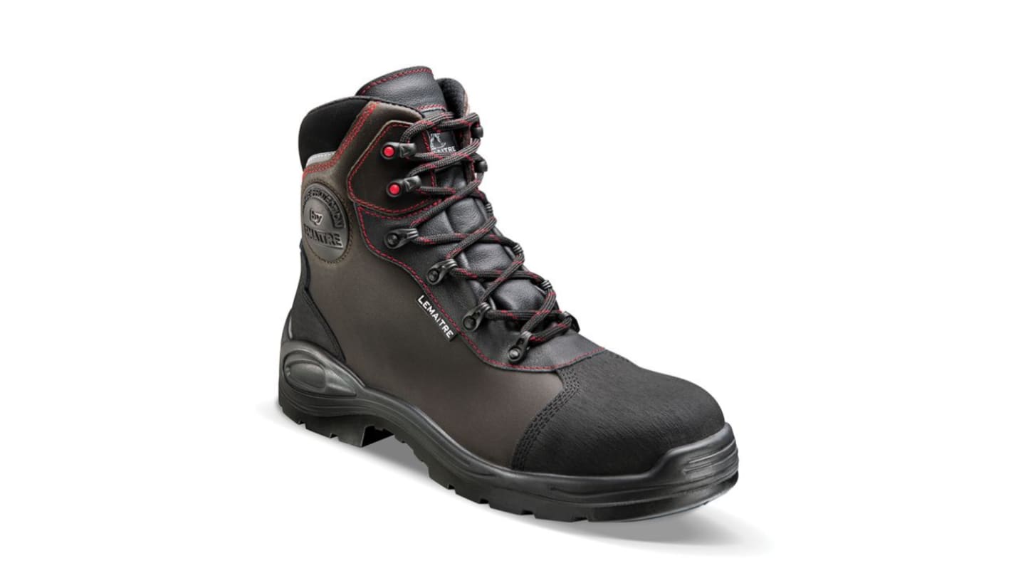 LEMAITRE SECURITE ENDURO S3 Brown Composite Toe Capped Unisex Safety Boots, UK 6.5, EU 40