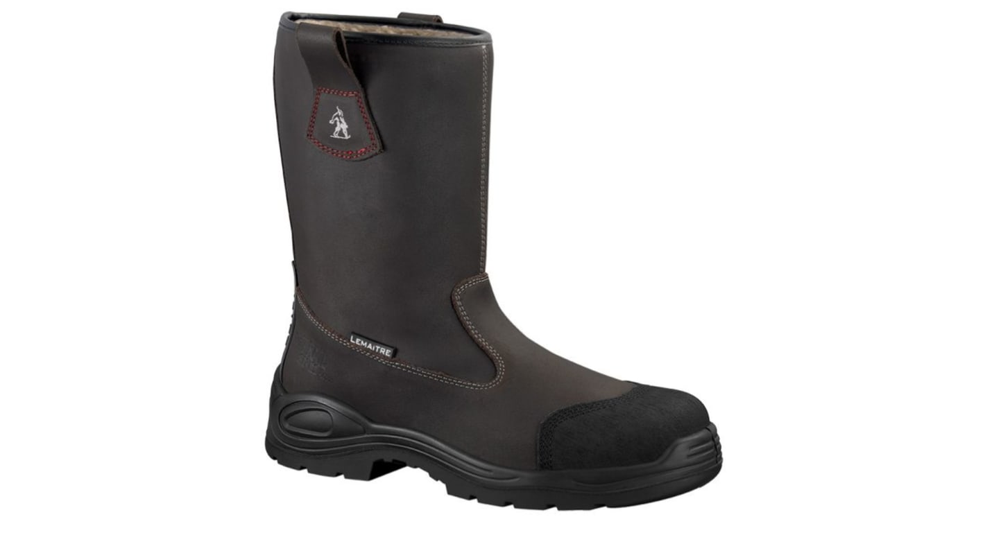 Bottes de sécurité LEMAITRE SECURITE TRANSALP S3, Unisexe, T 35, Noir, S3, SRC, antistatiques