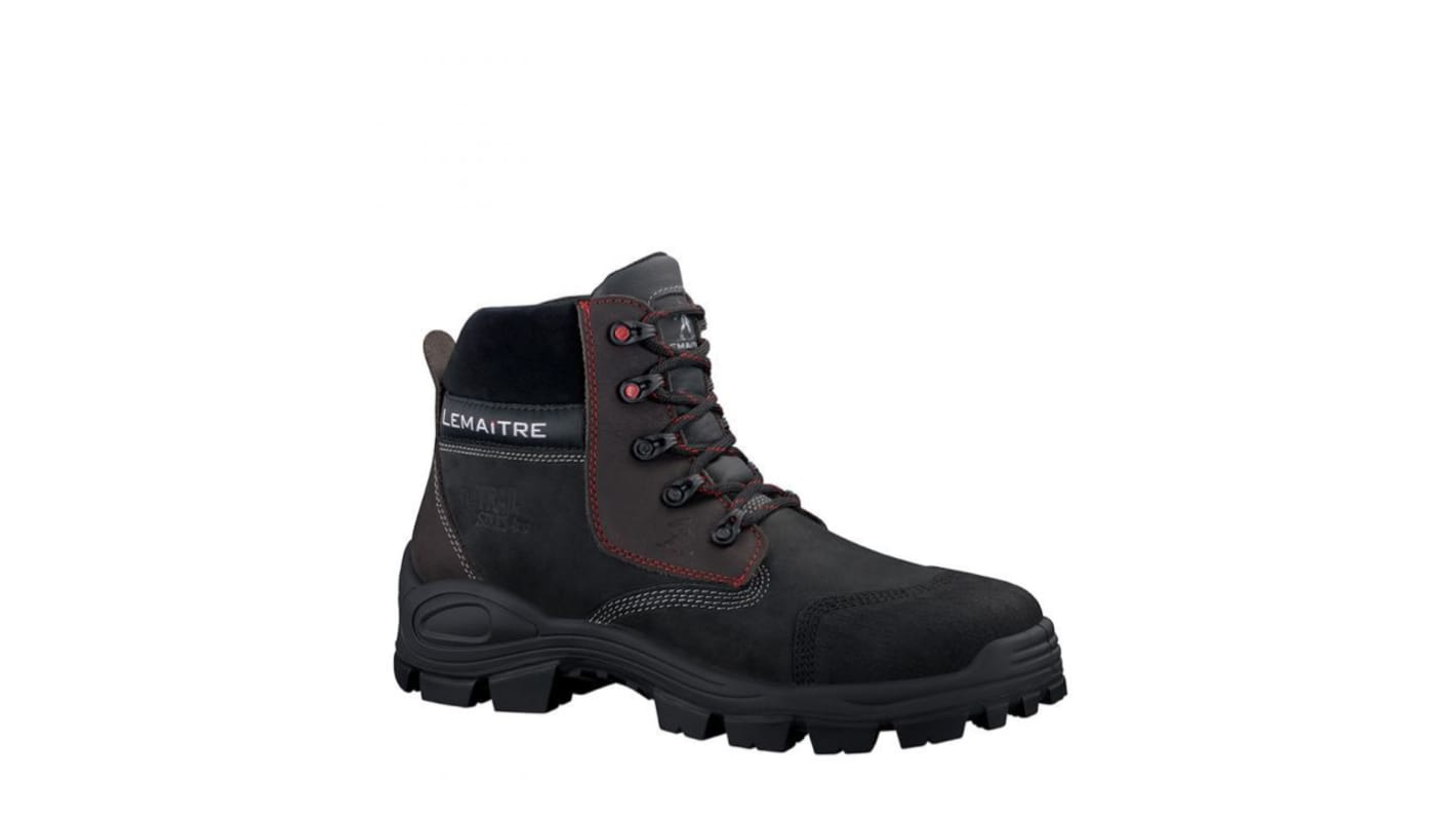 LEMAITRE SECURITE VARADERO Black Composite Toe Capped Unisex Safety Shoe, UK 6, EU 39