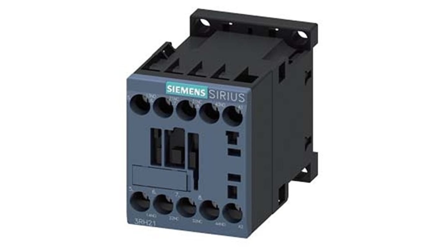 Siemens SIRIUS 3RH2 Contactor Relay, 32 V ac Coil, 4-Pole, 10 A, 2NO + 2NC, 690 V ac