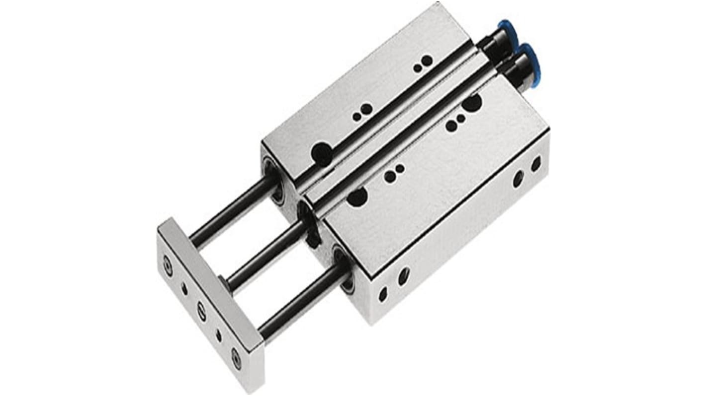 Festo Pneumatic Guided Cylinder - 189464, 6mm Bore, 20mm Stroke, DFC Series, Double Acting