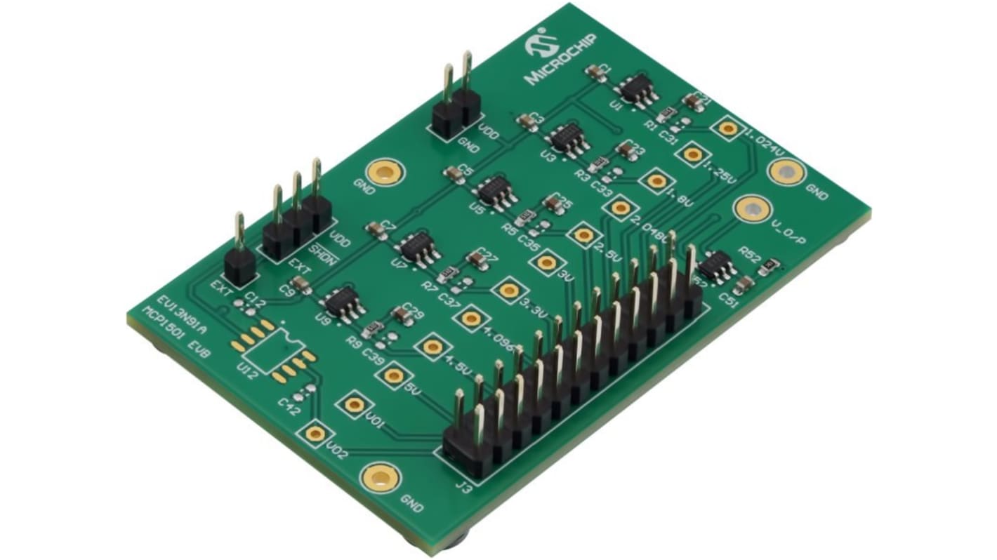 Kit de evaluación Placa de evaluación Microchip EV13N91A - EV13N91A