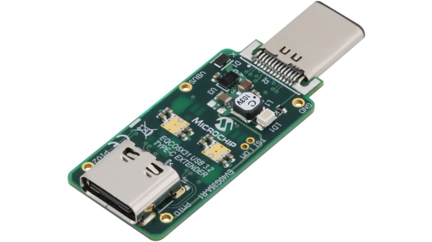 Microchip Evaluationsboard Tochterplatine PoE für USB-Kabel