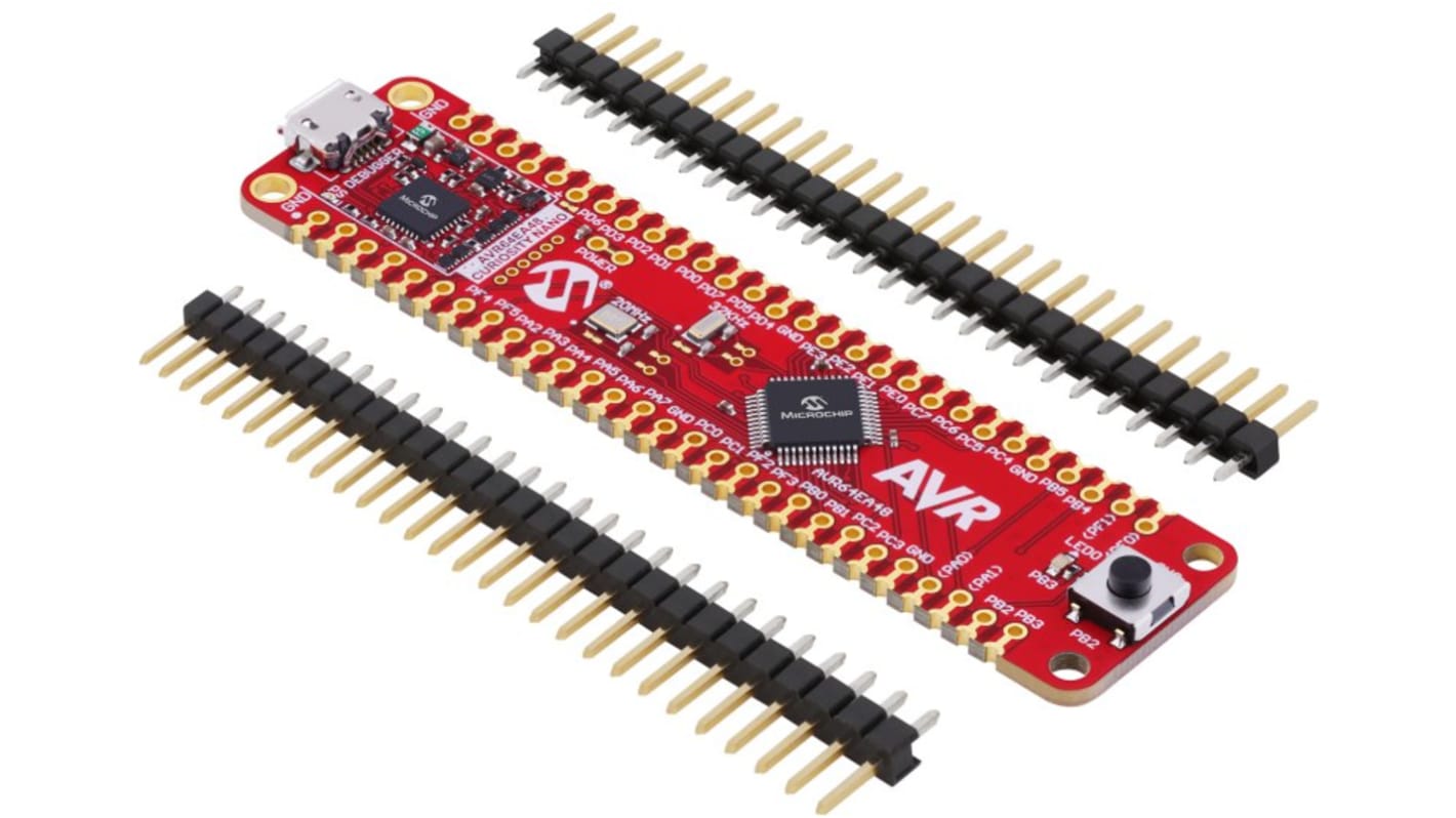 Kit de evaluación EV66E56A de Microchip, con núcleo AVR