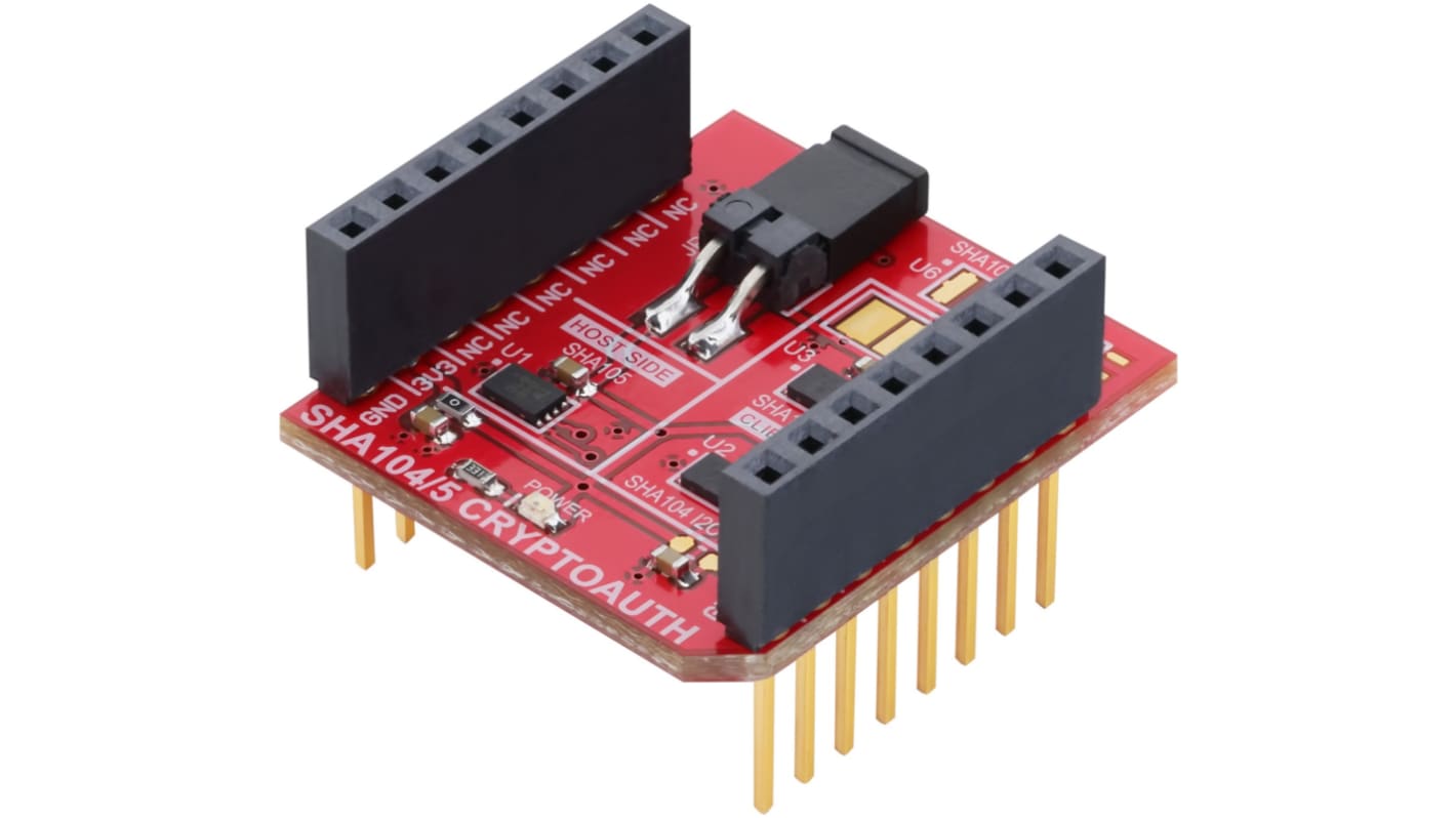 Microchip EV97M19A, EV97M19A Evaluation Board for Microcontrollers for SHA104, SHA105