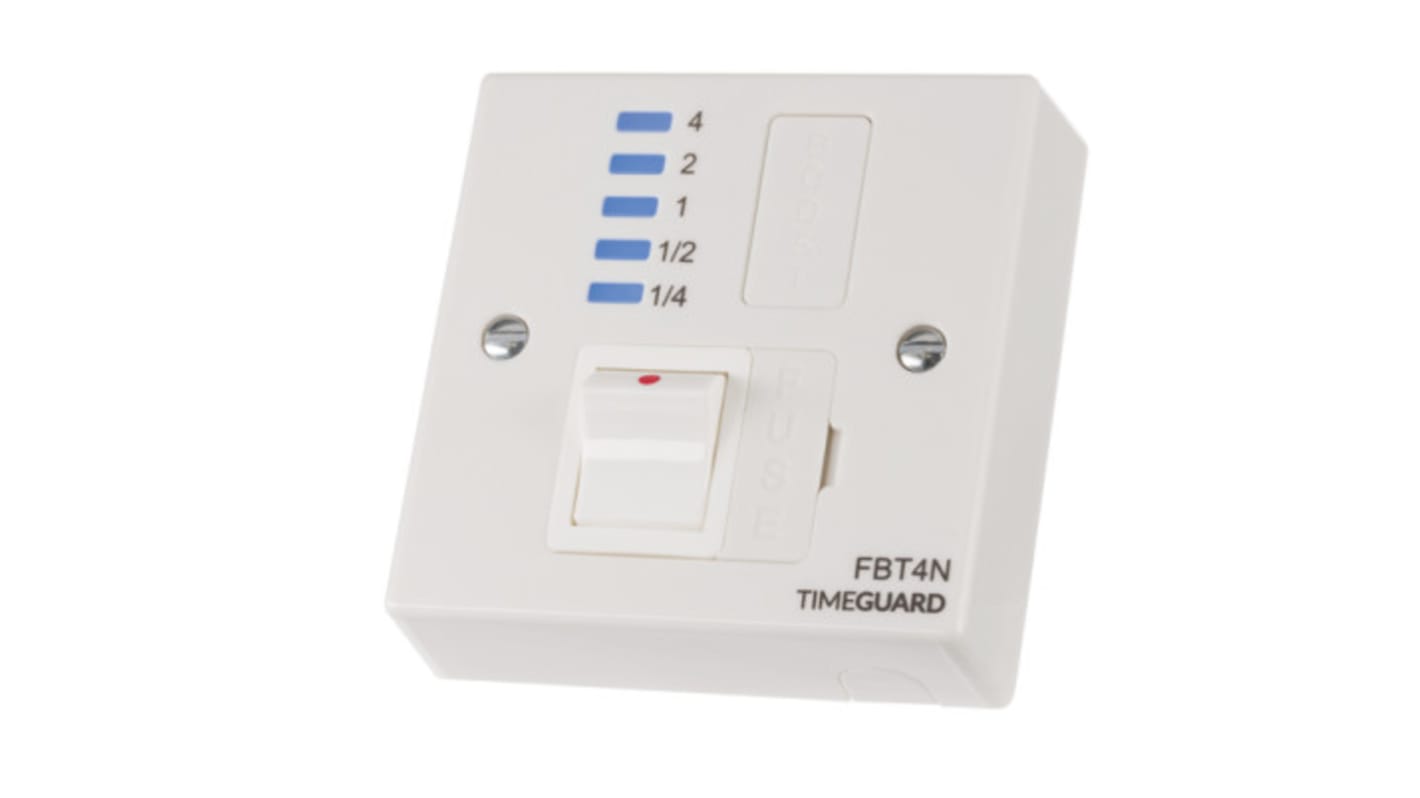 FBT4N Timeguard Analogue Timer Switch 230 V ac, 1Channel RS