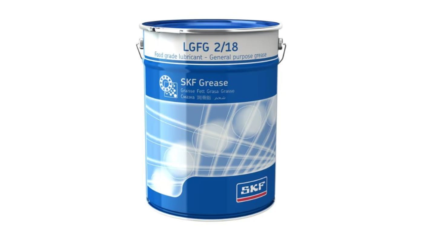 SKF Mineral Oil Grease 18 kg LGFG 2/18,Food Safe RS