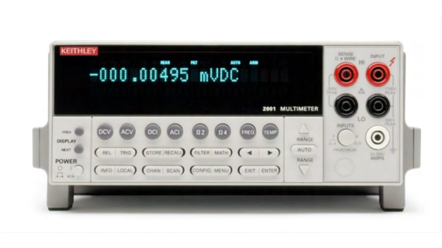 Keithley 2001 digitális multiméter (Digitális), max.: 2.1A ac, max.: 775V ac, ISOCAL