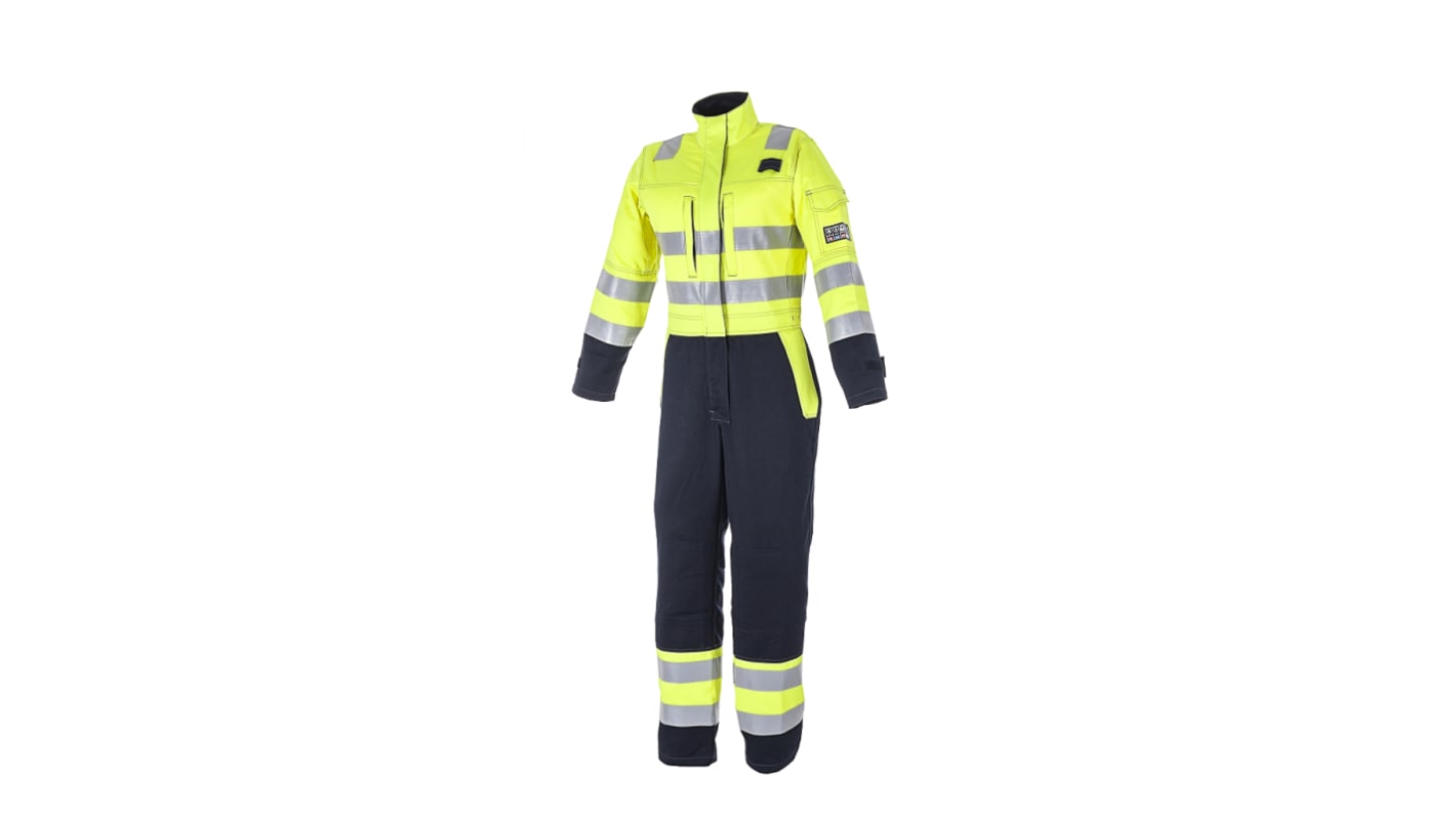 Womens Arcflash Coverall with Green Schn