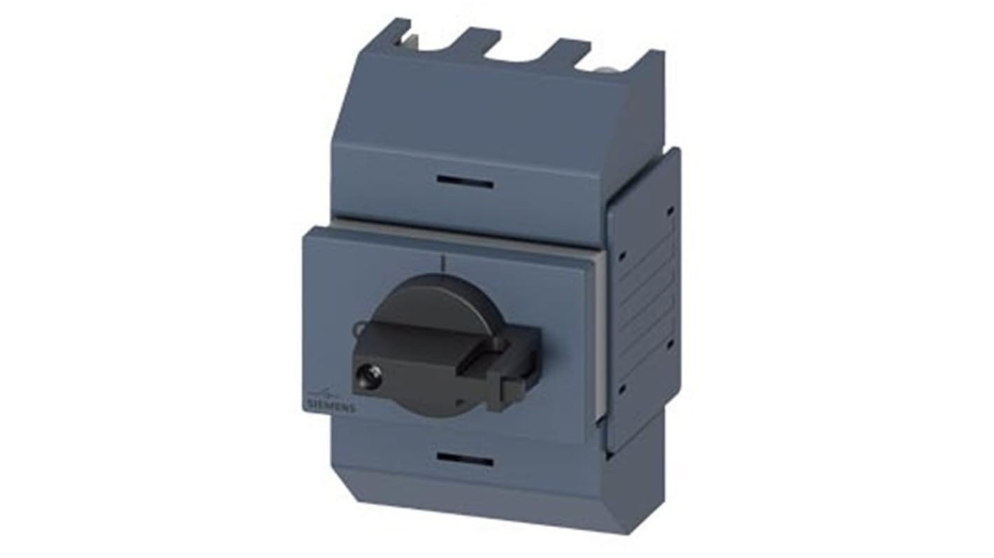 Siemens 3 Pole DIN Rail Switch Disconnector - 16A Maximum Current, 7.5kW Power Rating, IP10