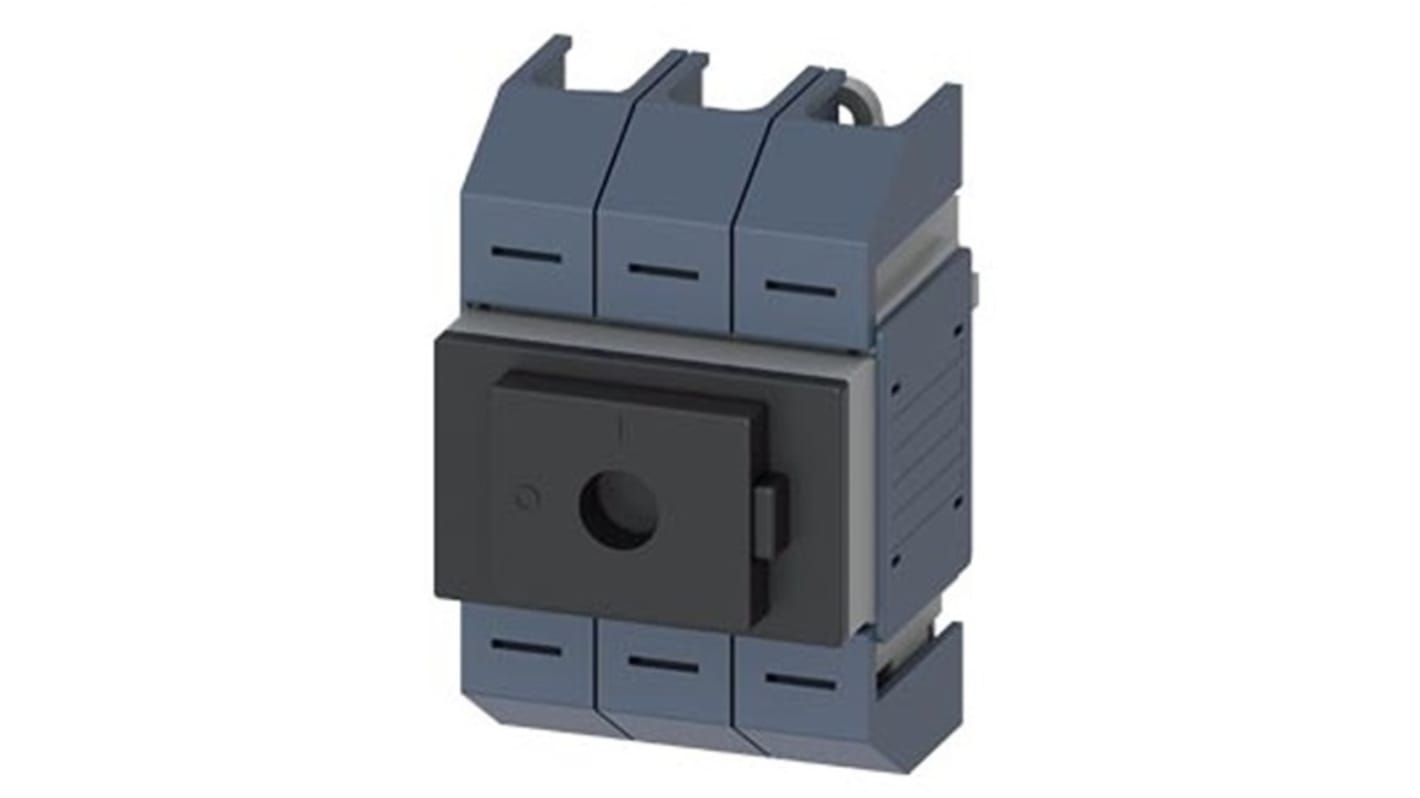 Siemens 3 Pole DIN Rail Switch Disconnector - 100A Maximum Current, 22kW Power Rating, IP10