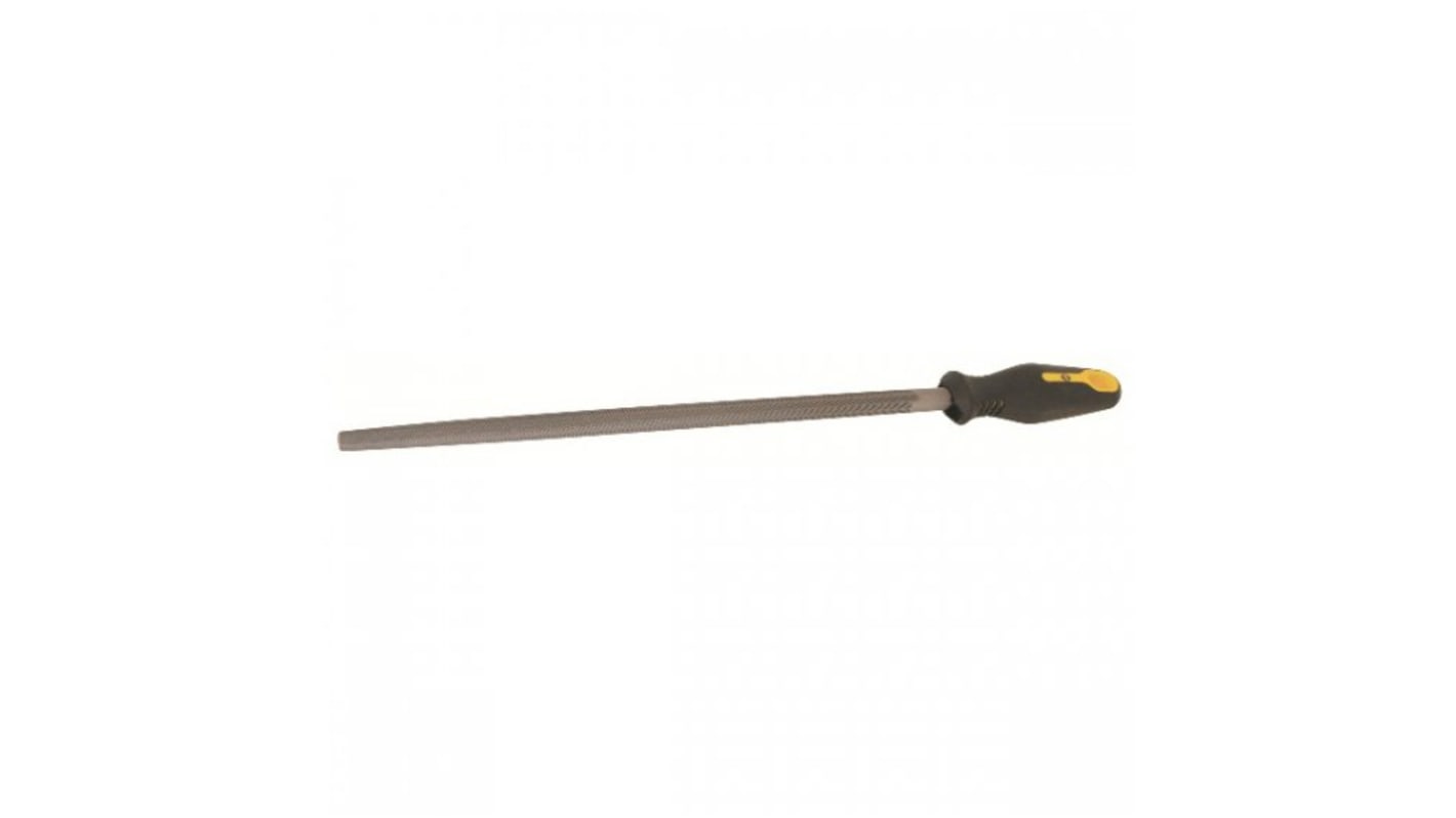 CK 150mm, Second Cut, Round Engineers File With Soft-Grip Handle
