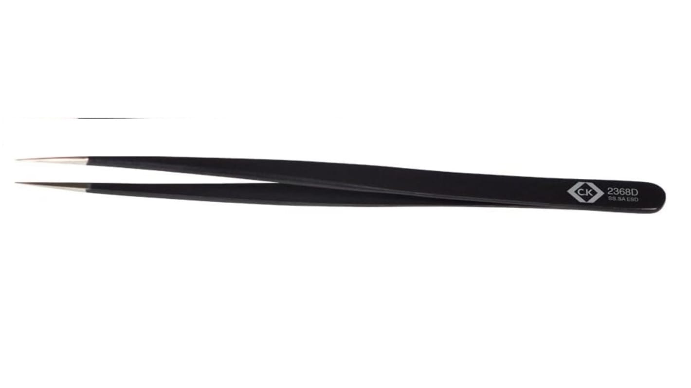 Pinzeta, celková délka: 140 mm nemagnetická, Nerezová ocel špičatá špička , číslo modelu: T2368D Ano CK