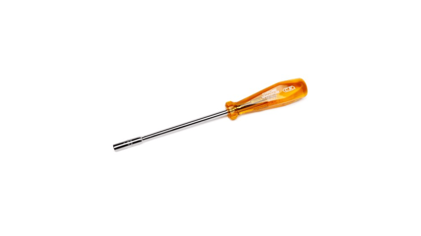 T4334M 12 CK Hex, Slotted Nut Driver, 12 mm Tip, 12 mm Blade, 235 mm