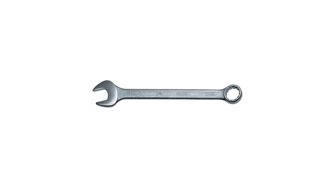 CK T4343M Series Combination Spanner, 6mm, Metric, Height Safe, Double Ended, 100 mm Overall