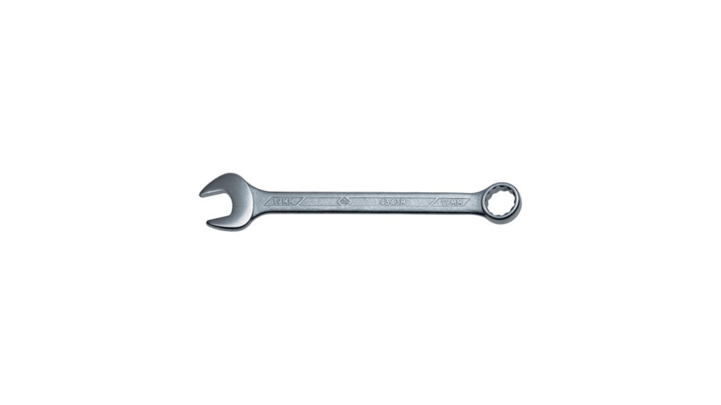 CK T4343M Series Combination Spanner, 17mm, Metric, Height Safe, Double Ended, 210 mm Overall