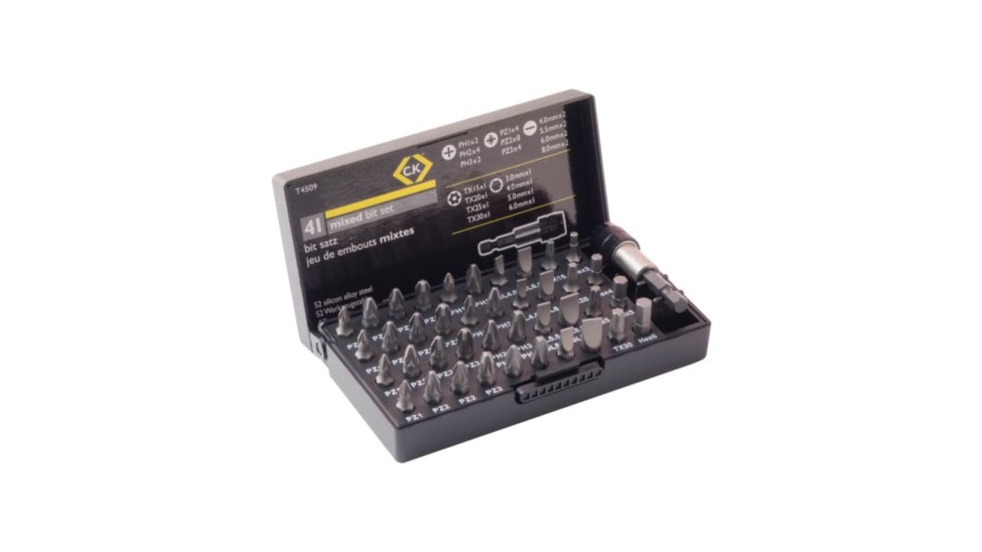 Screwdriver Bit Set (25mm) 41 Piece Set