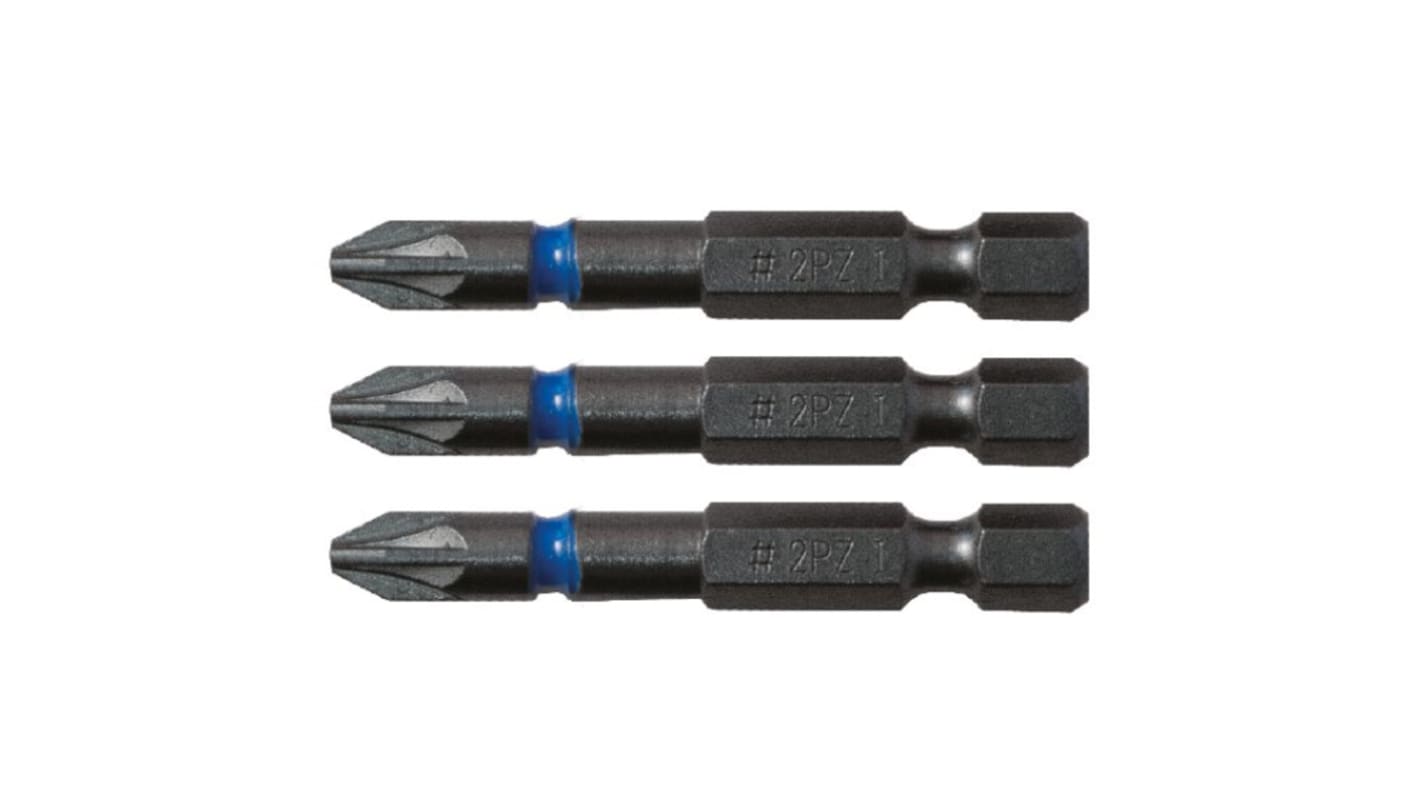 Blue Steel Impact Screwdriver Bit 50mm P