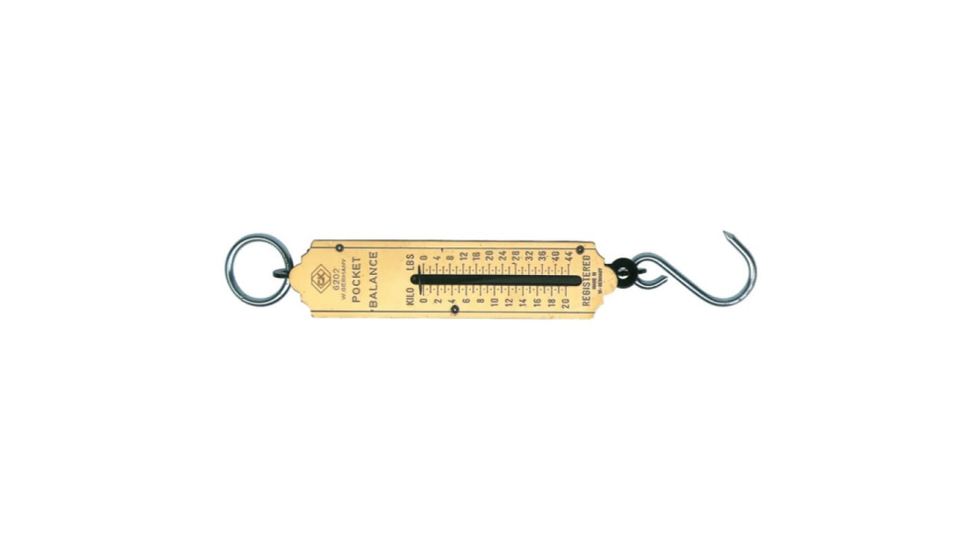 CK Spring Balance, 0.5 kg Resolution No , Metric Scale, 40kg Weight Capacity