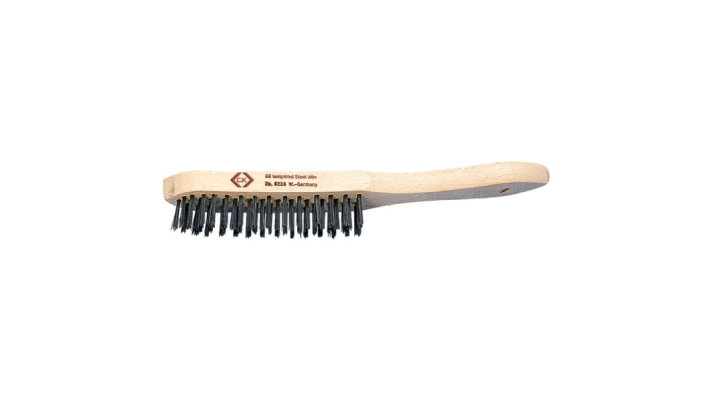 CK Natural 25mm Steel Wire Brush, For Heavy Duty Cleaning