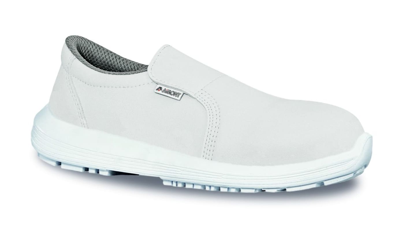 AIMONT DAHLIA 7GR03 Unisex White Composite  Toe Capped Safety Shoes, UK 4, EU 37