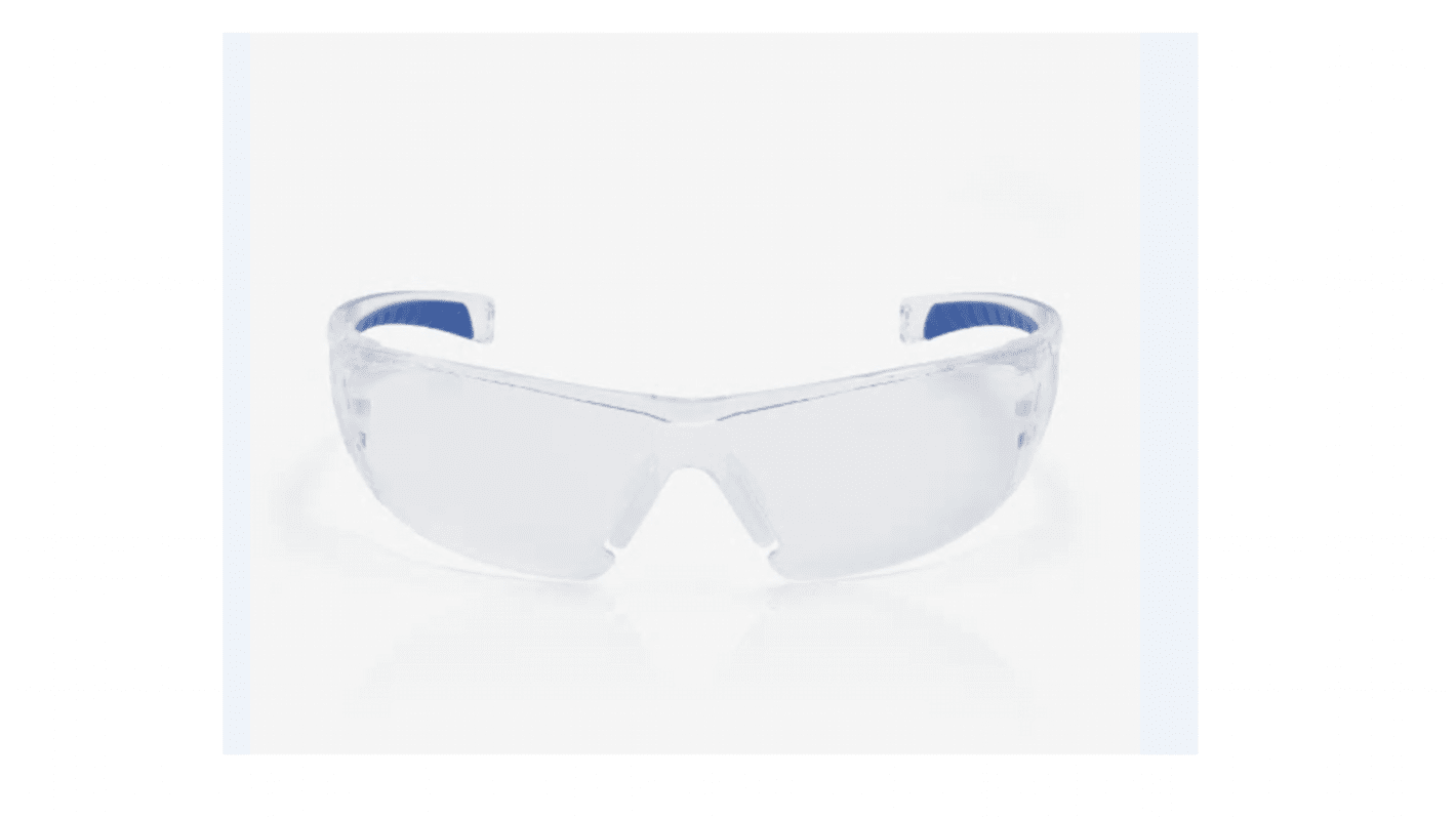 Riley KOSMA Anti-Mist UV Safety Glasses, Clear Polycarbonate Lens