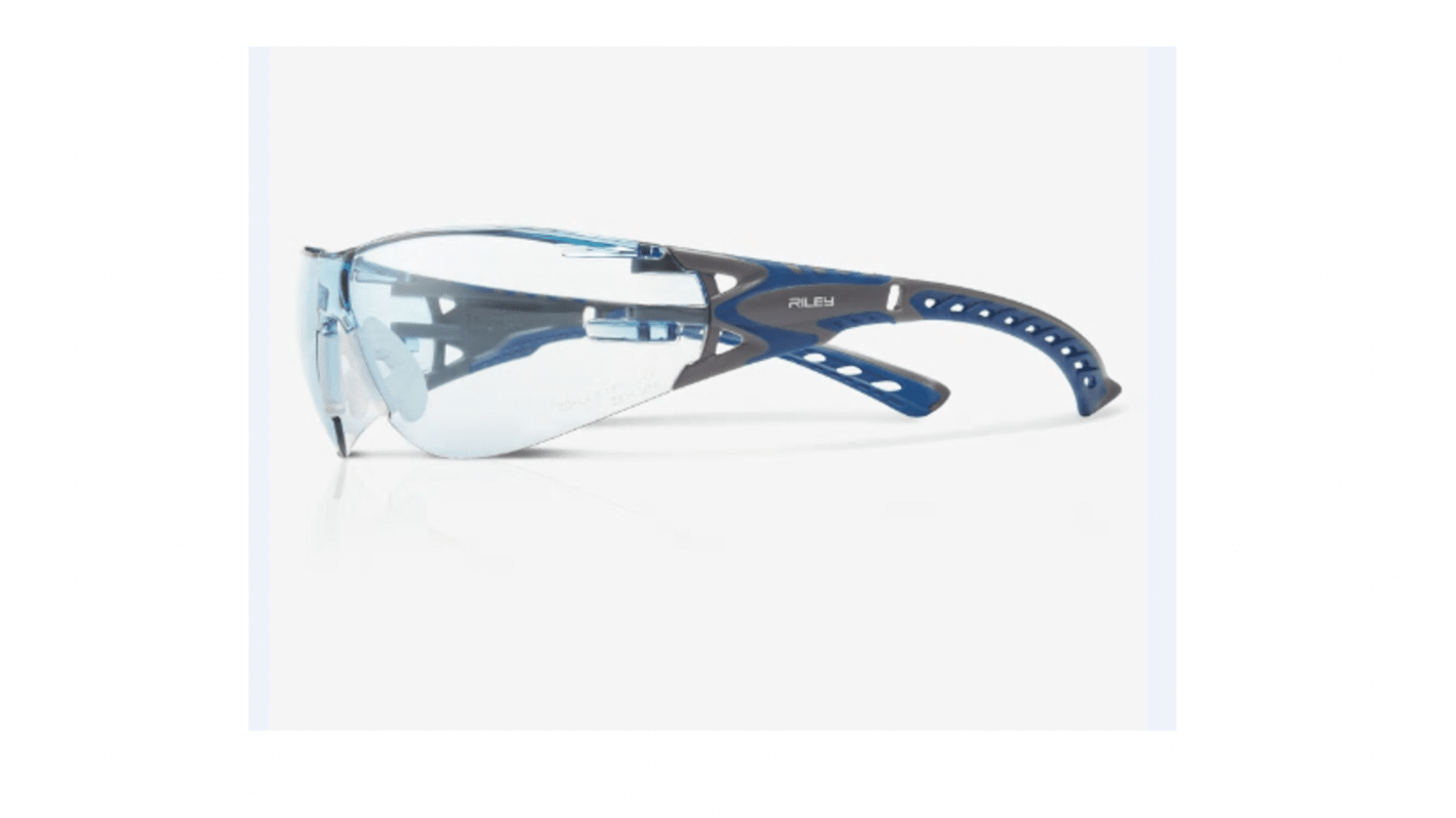 Gafas de seguridad Riley STREAM EVO ECO, color de lente , lentes transparentes, protección UV, antivaho, con No