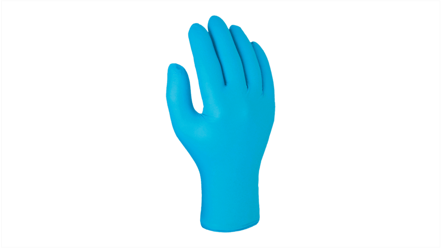 Rękawice jednorazowe, rozm. XL, 100 szt., kolor: Jasnoniebieski, Skytec