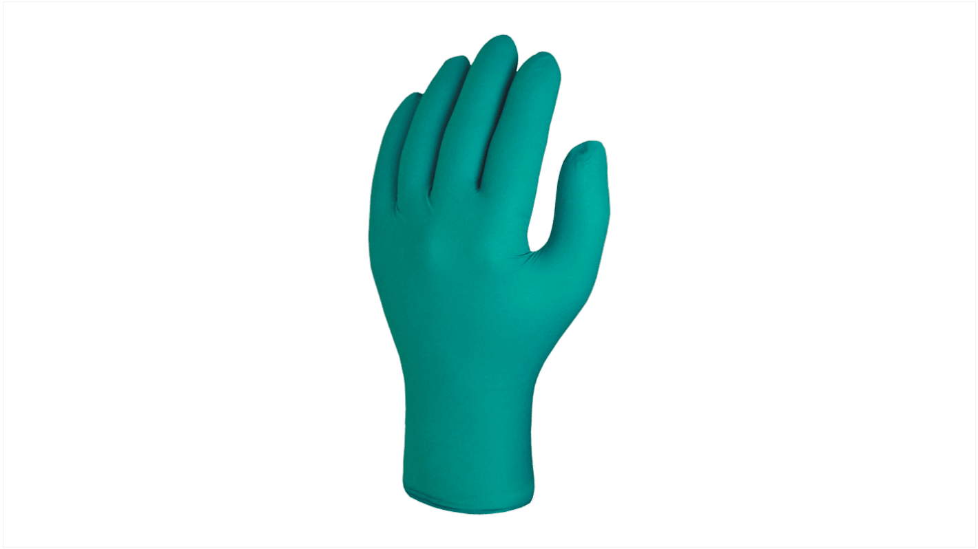 Jednorázové rukavice 20, Zelená XL Bez prášku TEAL