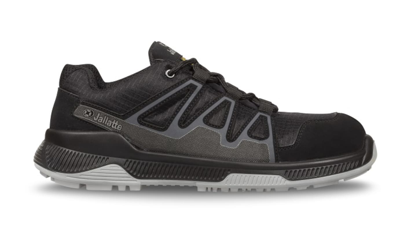 Zapatos de seguridad Unisex Jallatte de color Negro, gris, talla 35, S1P SRC