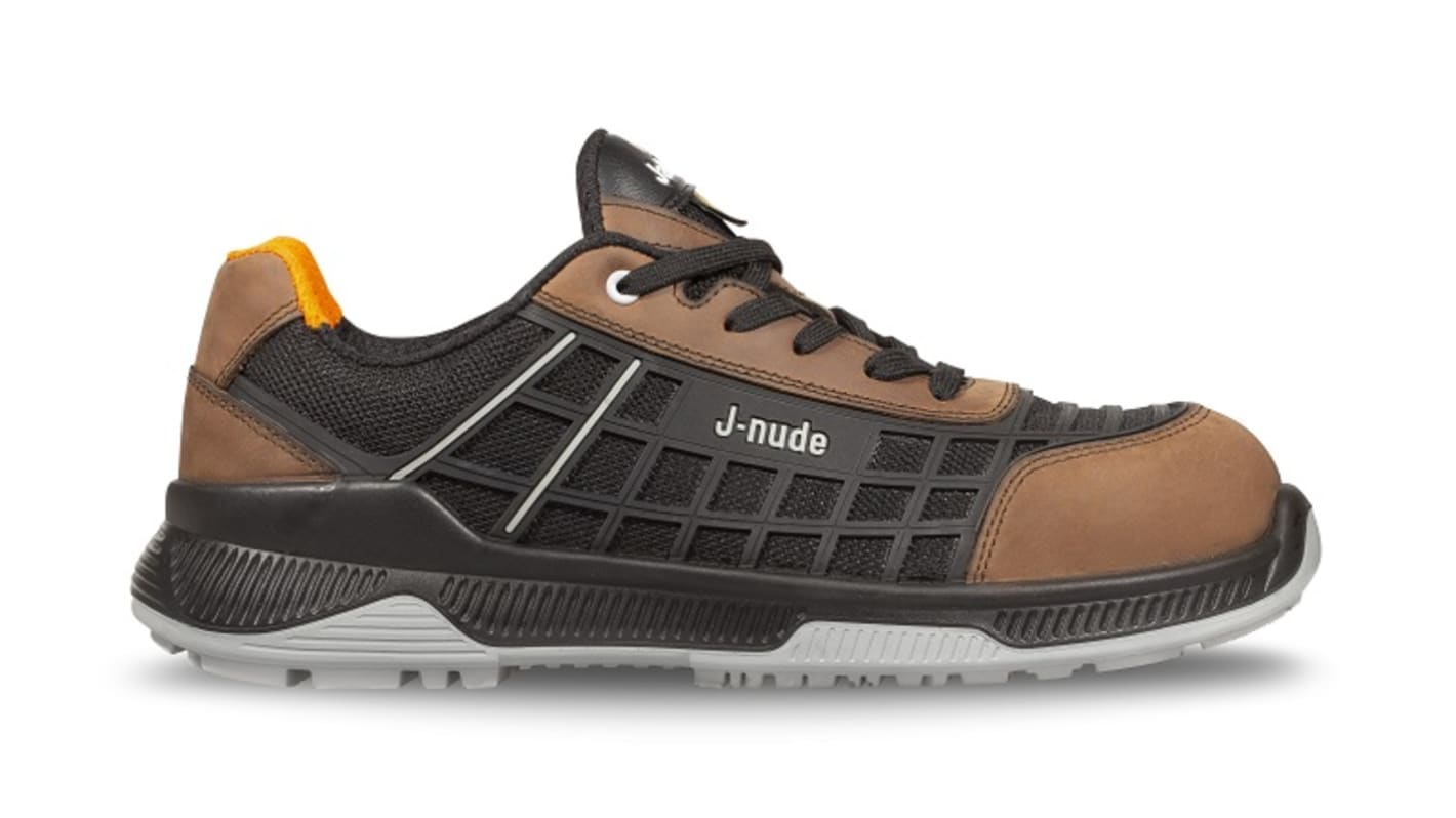 Jallatte J-energy Unisex Black, Red Composite  Toe Capped Low safety shoes, UK 10, EU 44