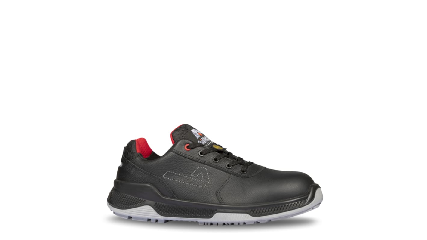 AIMONT ENGINE AFAF202 Unisex Black, Grey  Toe Capped Safety Shoes, UK 6.5, EU 40