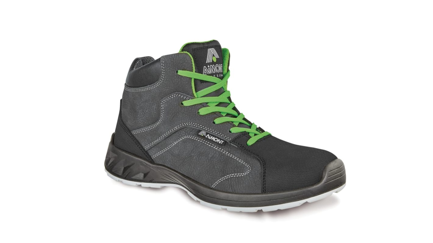 Zapatos de seguridad AIMONT, serie THUNDERBOLT DM10164 de color Negro, talla 40, S3 SRC