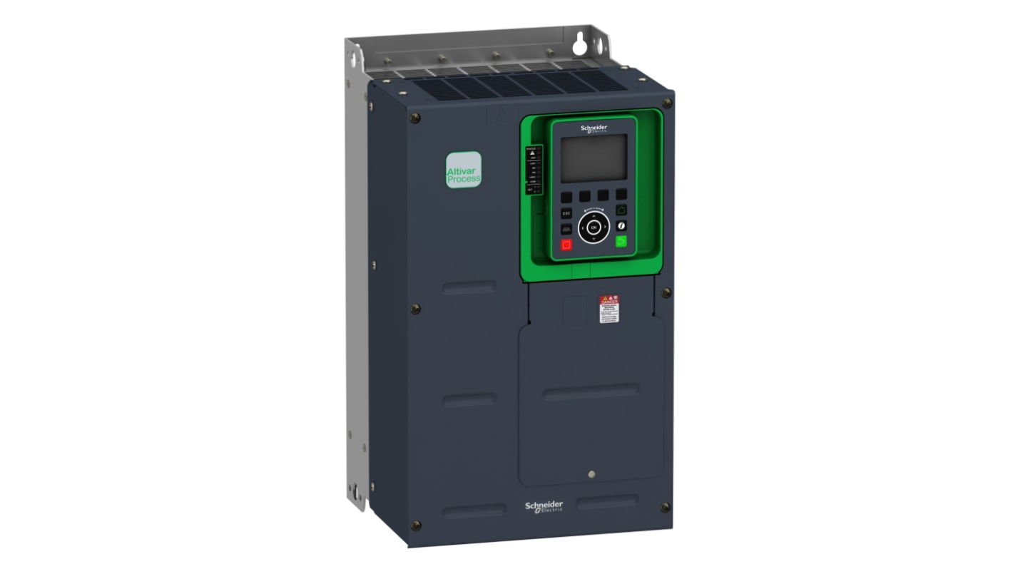 Schneider Electric ATV630, 3-Phasen Drehzahlgeregelter Antrieb 18 kW, 690 V / 23 A für Asynchron- und Synchronmotoren