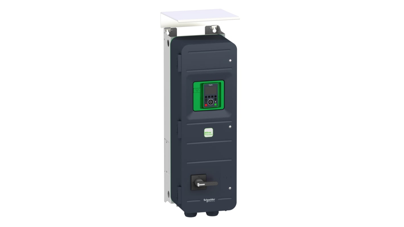 Schneider Electric Variable Speed Drive, 37 kW, 3 Phase, 480 V, 57.3 A, ATV650 Series