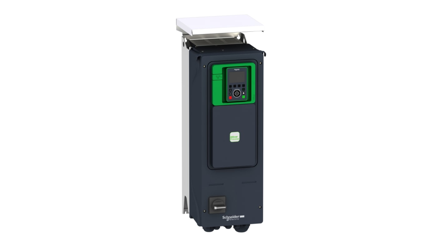 Schneider Electric Variable Speed Drive, 22 kW, 3 Phase, 480 V, 34.4 A, ATV950 Series