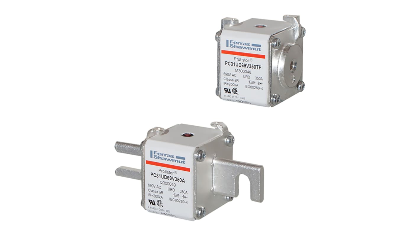 Fusibile quadrato Schneider Electric, 700A, fusibile da , fusibile da 31 x 31mm e velocità F, standard aR, cat. aR 690V