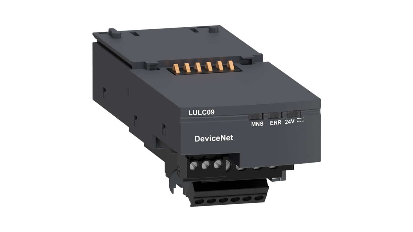 Schneider Electric TeSys Series Communication Module for Use with LUCA, LUCB, LUCD, LUCM, 24 V dc